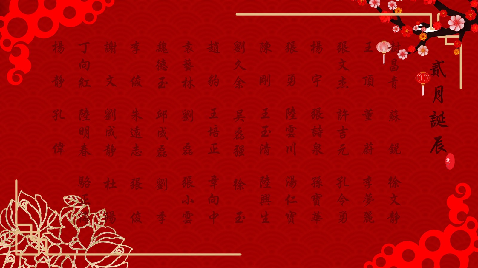 【生日祝福】恭祝02月生日的員工生日快樂！